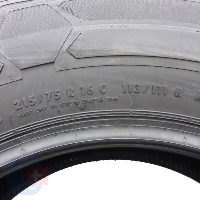 6. 215 75 16C 4x CONTINENTAL 215/75 R16C 113/111R VanContact Winter Winterreifen 2024 8,7mm