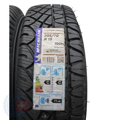 3.  205 70 15 2x MICHELIN 205/70 R15 100H XL Latitude Cross M+S Sommerreeifen 2019 VOLL WIE NEU