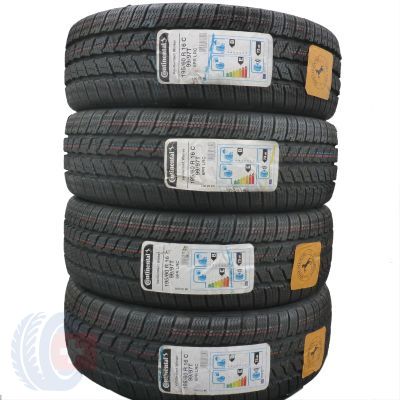 4 x CONTINENTAL 195/60 R16C 99/97T VanContact Winter Winterreifen 2020 WIE NEU VOLL