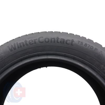 7. 215 55 17 2x CONTINENTAL 215/55 R17 94H WinterContact TS870P Winterreifen 2022 6,8-7mm