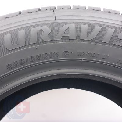 4. 225 65 16C 1x BRIDGESTONE 225/65 R16C 112/110T Duravis R660 eco Sommerreifen 2021 VOLL WIE NEU
