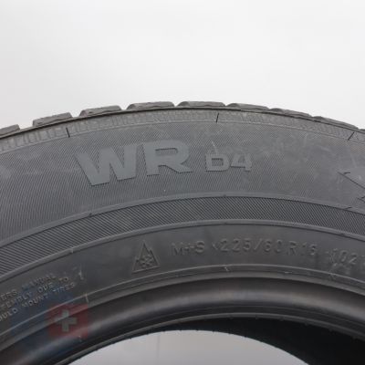 6.  225 60 16 4x NOKIAN 225/60 R16 102V XL WR D4 Winterreifen 2016 Ungebraucht  