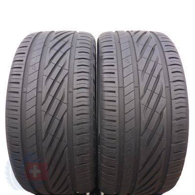 255 35 19 2x UNIROYAL 255/35 R19 96Y XL RainSport 5 Sommerreifen 6,9-7,2mm 2021 Wie Neu