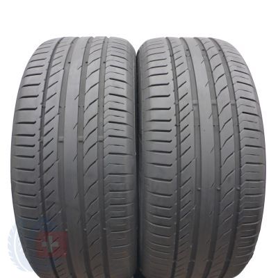 235 50 17 2x CONTINENTAL 235/50 R17 96W ContiSportContact 5 Sommerreifen 2020 6mm