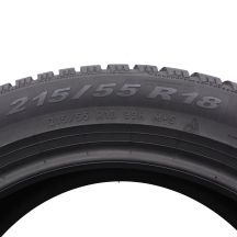 5. 215 55 18 4x PIRELLI 215/55 R18 99H XL Winter 2 Cinturato Winterreifen 2021 WIE NEU 8,2-8,5mm