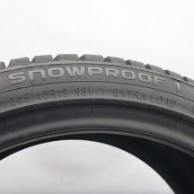 7.  245 40 19 4x NOKIAN 245/40 R19 98V XL Snowproof 1 Winterreifen 2024 7,9-7,8mm WIE NEU 