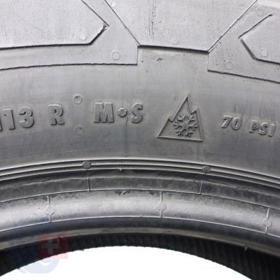 2. 235 65 16C 2x CONTINENTAL 235/65 R16C 115/113R VanContact Winter Winterreifen 2022, 2024 7,2mm