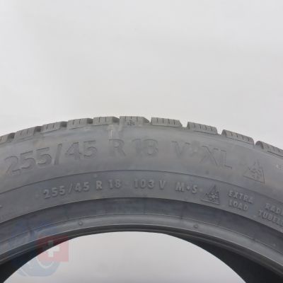 7. 255 45 18 4x CONTINENTAL 255/45 R18 103V XL WinterContact TS 870 P Winterreifen 2022 VOLL