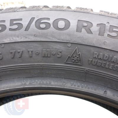 2. 165 60 15 4x CONTINENTAL 77T 165/60 R15 WinterContact Ts860 Winterreifen 2020 WIE NEU VOLL