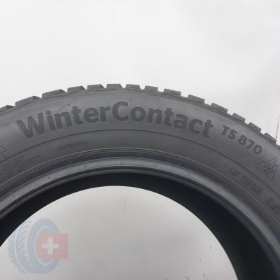 7. 205 55 16 4x CONTINENTAL 205/55 R16 91H WinterContact TS870 Winterreifen 2023 7-7,5mm