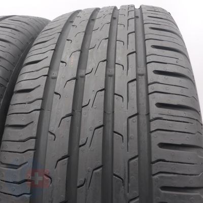 2. 205 55 16 4x CONTINENTAL 205/55 R16 91W EcoContact 6 BMW RunFLat Sommerreifen 2020 WIE NEU