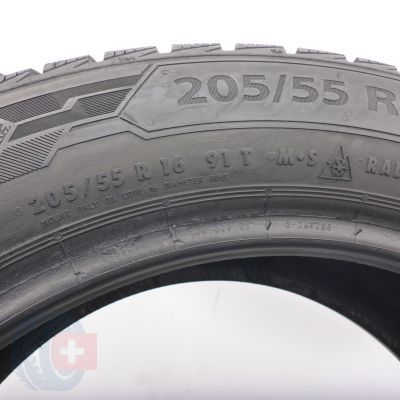6. 205 55 16 4x BARUM 205/55 R16 91T Polaris 5 Winterreifen 2018, 2021 7-7,2mm