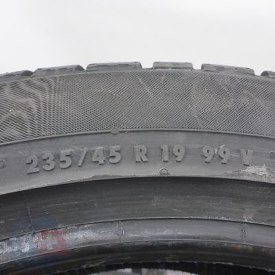 6.  235 45 19 2x CONTINENTAL 235/45 R19 99V XL ContiWinterContact TS 830 P M0 Winterreifen 2022 Ungebraucht  
