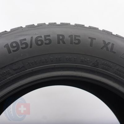 4.  195 65 15 1x CONTINENTAL 195/65 R15 95H XL WinterContact TS 870 Winterreifen 2022 7mm