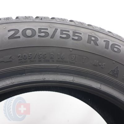 4. 205 55 16 2x CONTINENTAL 205/55 R16 91T WinterContact Ts860 Winterreifen 2020 7,8-8mm