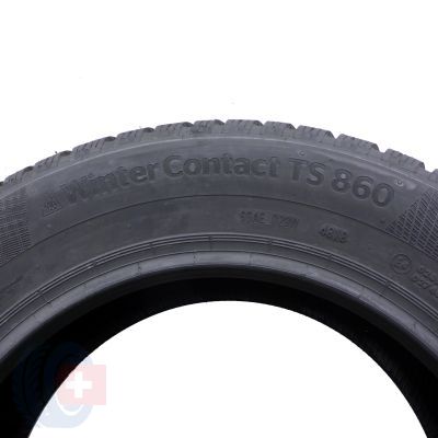 6. 195 65 15 4x CONTINENTAL 91T WinterContact TS 860 Winterreifen 2018 VOLL 