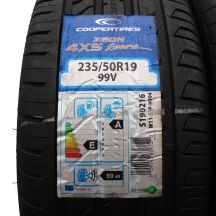 2. 235 50 19 4x COOPER 235/50 R19 99V Zeon 4xS Sport Sommerreifen 2021 WIE NEU VOLL