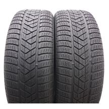 2 x PIRELLI 235/65 R18 110H XL Scorpion Winter J Winterreifen 2018 6.8-7mm WIE NEU