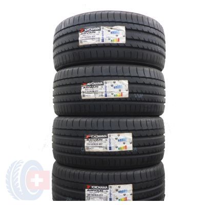 225 30 20 4x YOKOHAMA 225/30 ZR20  85Y XL Advan Sport V105 Sommerreifen 2021 VOLL WIE NEU