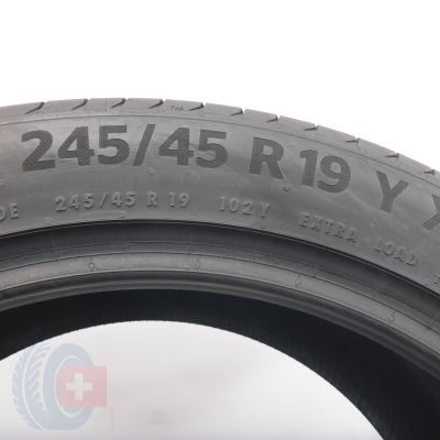 5. 245 45 19 1x CONTINENTAL 245/45 R19 102Y XL PremiumContact 6 M0-V Sommerreifen  2025 6,8mm