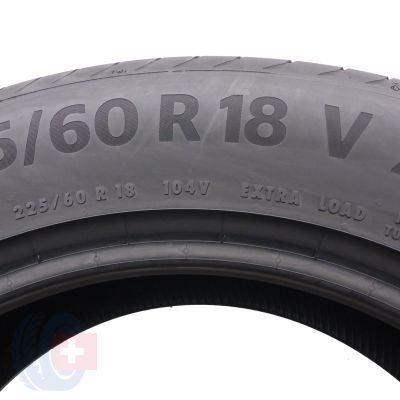 5. 4 x CONTINENTAL 225/60 R18 104V XL PremiumContact 6 Sommerreifen 2020 5,9-6,2mm