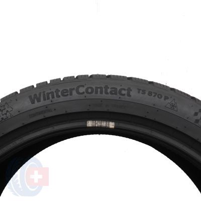 7. 225 45 19 2x CONTINENTAL 225/45 R19 96V XL WinterContact TS870P Winterreifen 8-8,7mm 2022