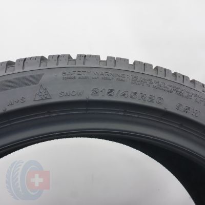 9. 215 45 20 4x  BRIDGESTONE 215/45 R20 95W XL Blizzak 6 Winterreifen 2025 7,5mm WIE NEU