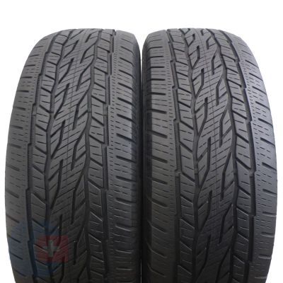 3. 4 x CONTINENTAL 255/60 R18 112T XL ContiCrossContact LX2 Sommerreifen M+S 2015 6-6,8mm