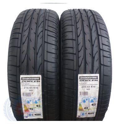 5. 4 x BRIDGESTONE 215/65 R16 98H Dueler H/P Sport Sommerreifen  2017 VOLL WIE NEU