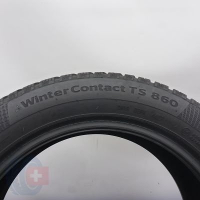 7.  195 55 16 4x CONTINENTAL 195/55 R16 87H WinterContact TS 860 Winterreifen 2017 6,8-7,8mm