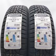 4. 175 70 14 4x CONTINENTAL 175/70 R14 84T WinterContact TS 870 Winterreifen 2022/23 Ungebraucht  