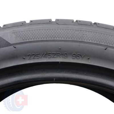 3. 1 x HANKOOK 225/45 ZR19 96Y Ventus S1 evo 3 K127 Sommerreifen 2020 WIE NEU VOLL