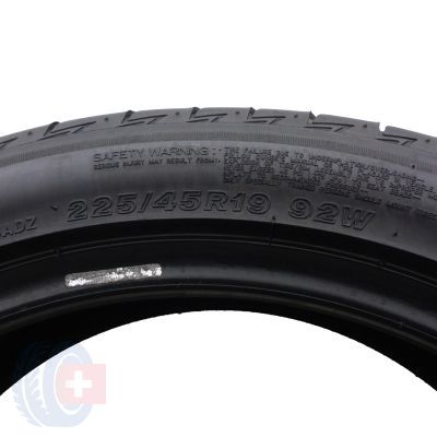 4. 2 x BRIDGESTONE 225/45 R19 92W Turanza T005A Sommerreifen 2021 6,5mm