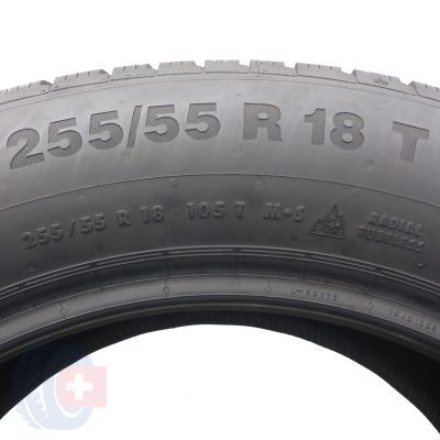 6.  255/55 R18 2x CONTINENTAL 105T WinterContact TS 850 P SEAL Winterreifen 2022 7,5-7mm