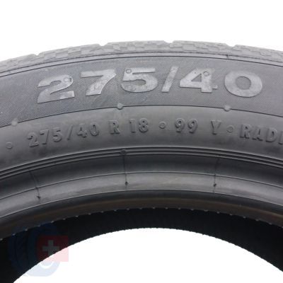 4. 275 40 18 2x CONTINENTAL 275/40 R18 99Y ContiSportContact 3E RSC BMW Sommerreifen 2016/17 VOLL Ungebraucht