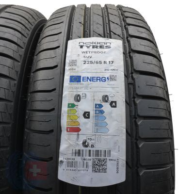 3.  225 65 17 2x NOKIAN  225/65 R17 102H Wetproof SUV Sommerreifen 2022 VOLL WIE NEU