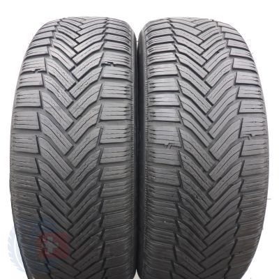 215 55 17 2x MICHELIN 215/55 R17 98V XL Alpin6 Winterreifen 2021 7mm