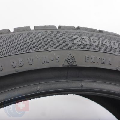2. 235 40 18 2x CONTINENTAL 235/40 R18 95V XL ContiWinterContact Ts830P Winterreifen 2024 6,5-7mm