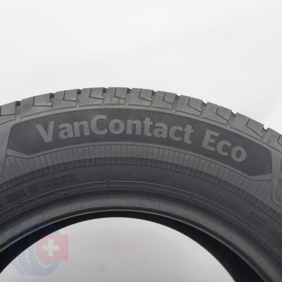 6. 225 65 16C 2x CONTINENTAL 225/65 R16C 112/110T VanContact Eco Sommerreifen 2021 7,8-8mm