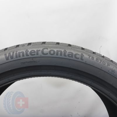 6.  225 40 18 4x CONTINENTAL 225/40 R18 92V XL WinterContact TS 870 P Winterreifen 2022 8,5-8mm