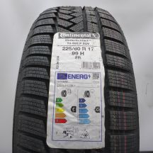225 60 17 1x CONTINENTAL 225/60 R17 99H WinterContact TS850P SUV Winterreifen 2022 VOLL