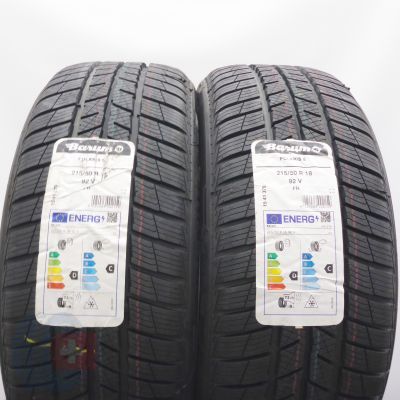 3. 215 50 18 4x BARUM 215/50 R18 92V Polaris 5 Winterreifen 2024 VOLL WIE NEU 