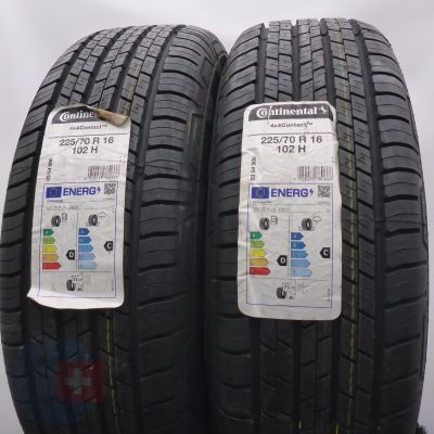 4.  225 70 16 4x CONTINENTAL  225/70 R16 102H 4x4 Contact M+S Sommerreifen 2022 Ungebraucht   