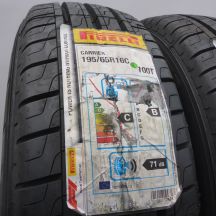 2. 195 65 16C 4x PIRELLI 195/65 R16C 100/98T Carrier Sommerreifen 2020  VOLL