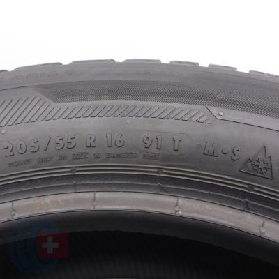 5. 205 55 16 1x BARUM 205/55 R16 91T Polaris 6 Winterreifen 2025 8,5mm WIE NEU