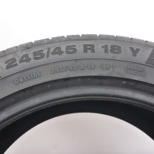 8. 245 45 18 4x CONTINENTAL 245/45 R18 96Y ContiSportContact 5 A0 Soomerrifen 2022 VOLL WIE NEU 
