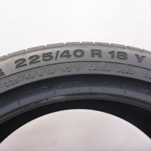 2. 225 40 18 1x CONTINENTAL 225/40 R18 92Y XL ContiSportContact5 Sommerreifen 2015 6mm