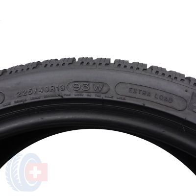 5. 225 40 19 2x MICHELIN 225/40 R19 93W XL PilotAlpin PA4 Winterreifen 6,5-7,2mm 2019