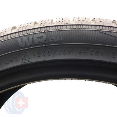 7.  235 40 19 4x NOKIAN 235/40 R19 96V XL WR A4 Winterreifen 2016 8-8,2mm