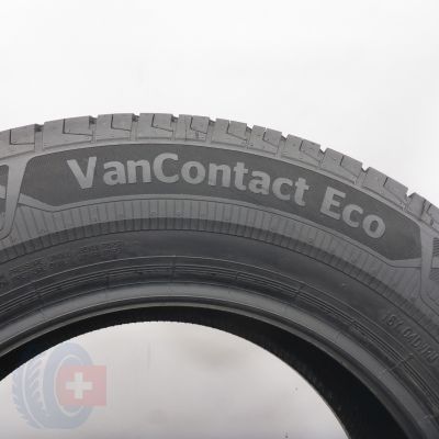 6. 225 65 16C 4x CONTINENTAL 225/65 R16C 112/110T VanContact Eco Sommerreifen 2025 8,5mm WIE NEU 